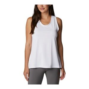 New COLUMBIA Shirt Columbia Hike™ Tank Top White Medium